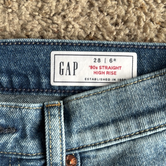 GAP cuffed straighter leg jeans - Picture 2 of 5